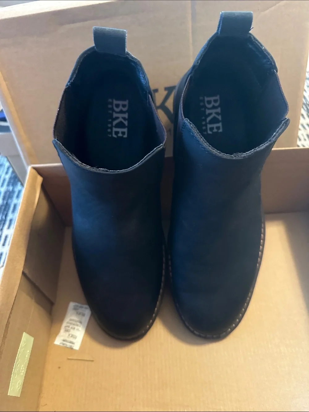 BKE Men’s Black Chukka Boots